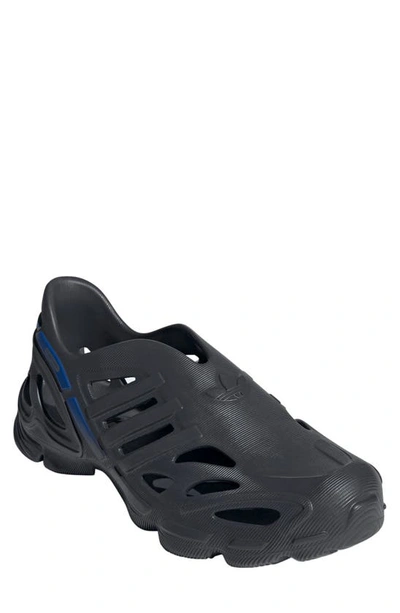 Adidas Originals Adifom Supernova Perforated Slip-on Sneaker In Grey/ Grey/ Team Royal Blue