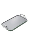 Caraway Ceramic Nonstick Double Burner Griddle In Sage