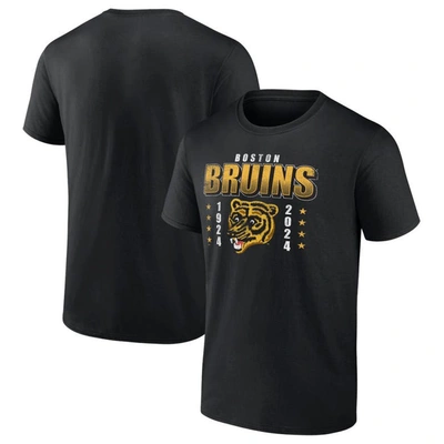 Fanatics Branded  Black Boston Bruins Centennial  T-shirt