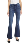 Mother Fray Hem Bootcut Jeans In Heirloom