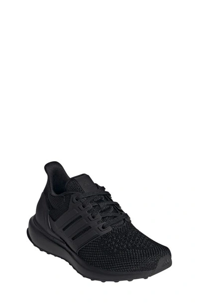 Adidas Originals Kids' Ubounce Dna Running Sneaker In Black/ Black/ Black