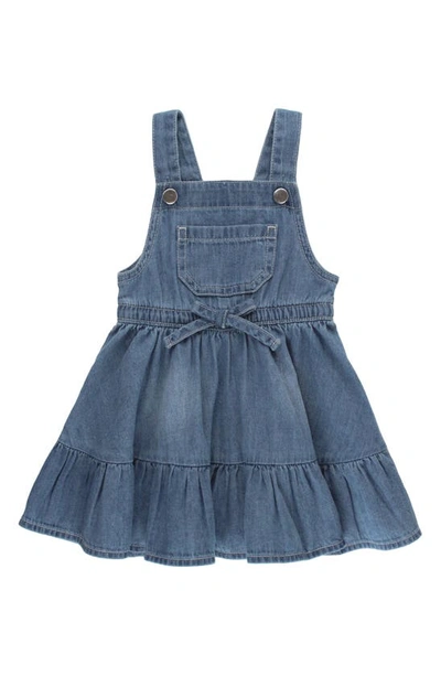 Rufflebutts Babies' Denim Jumper Dress