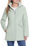 Gallery Quilted Jacket In Celery