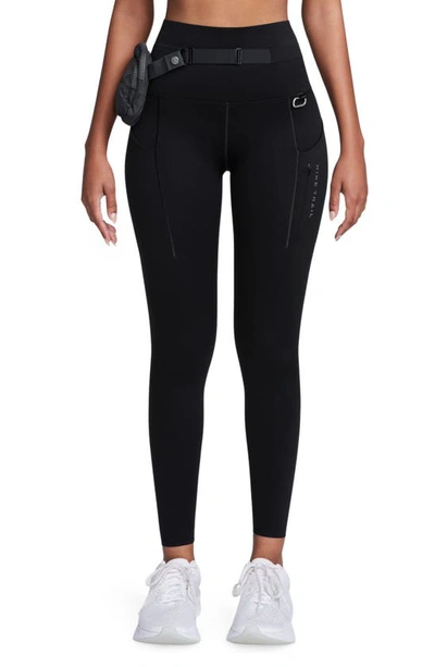 Nike Go Trail High Waist Pocket Leggings With Detachable Pack In Black