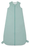 Mori Kids' Zip-up Wearable Blanket In Ribbed Mint