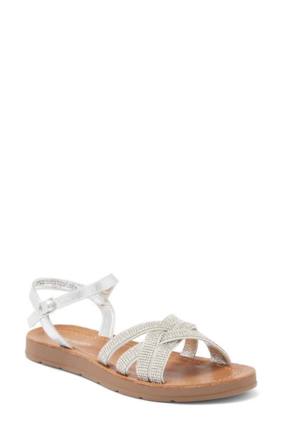 Steve Madden Kids' Emery Sandal In White