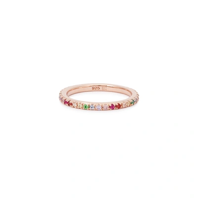 Rosie Fortescue 18kt Rose Gold-plated Sterling Silver Ring