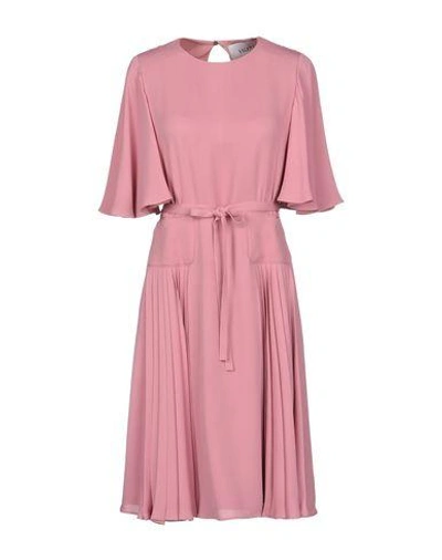 Valentino Short Dresses In Pastel Pink