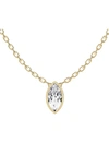 Jennifer Fisher Lab-created Diamond Pendant Necklace In D1.50ct - 18k Yellow Gold