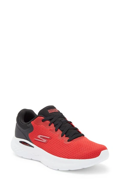 Skechers Go Run Lite Sneaker In Red/ Black