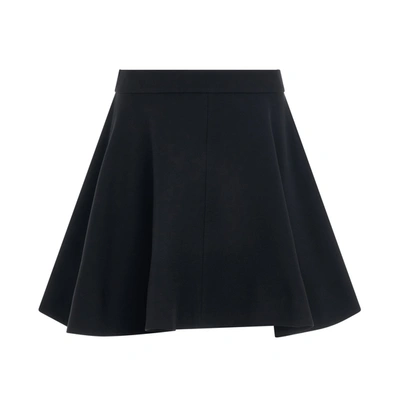 Loewe Short Skirt In Black