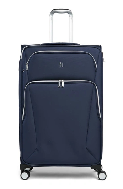 It Luggage Expectant 29-inch Softside Spinner Luggage In Blue