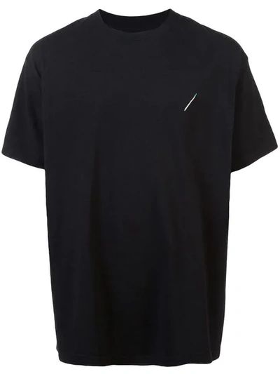 Nick Fouquet Heritage Embroidered T In Black