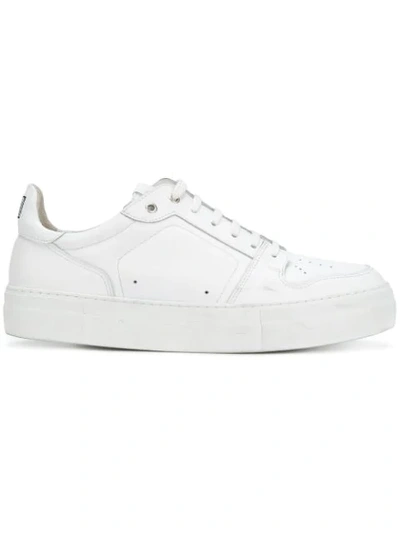 Ami Alexandre Mattiussi Low Top Trainers With High Sole In White