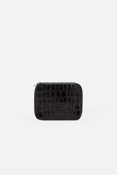 Ami Alexandre Mattiussi Zipped Wallet In Black