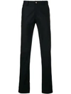 Jacob Cohen Regular Straight Trousers In Black