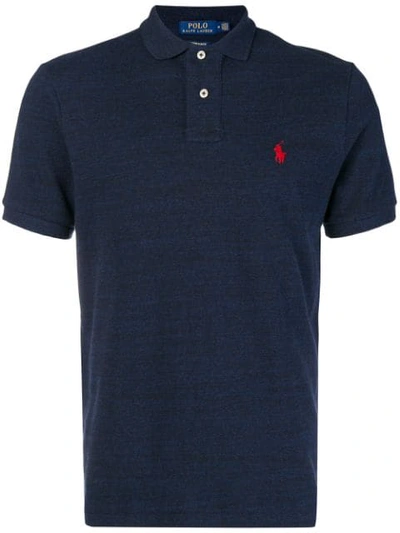 Polo Ralph Lauren Classic Polo T-shirt In Newport Navy