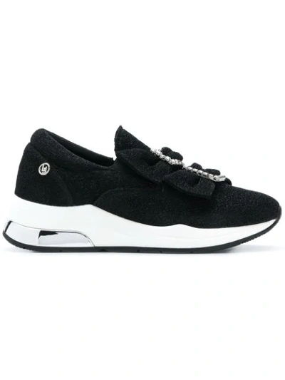 Liu •jo Liu Jo Bow Buckle Sneakers - Black