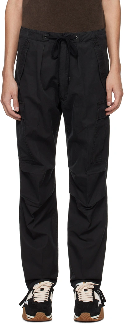 Tom Ford Lightweight Cargo Pants In Black