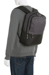 Duchamp Colorblock Backpack In Black/ Charcoal