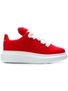Alexander Mcqueen Oversized Sole Sneakers In Lust Red