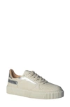 Sandro Moscoloni Marian Platform Sneaker In White Ivory/ Silver