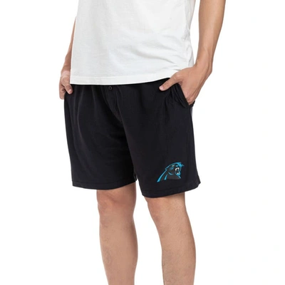 Concepts Sport Black Carolina Panthers Gauge Jam Two-pack Shorts Set