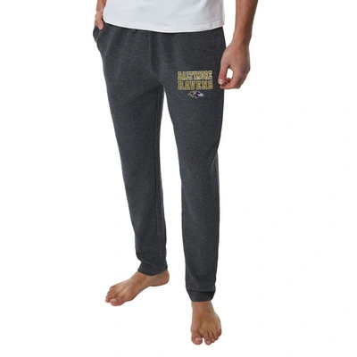 Concepts Sport Charcoal Baltimore Ravens Resonance Tapered Lounge Pants