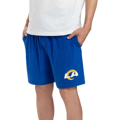 Concepts Sport Royal Los Angeles Rams Gauge Jam Two-pack Shorts Set