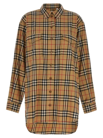 Burberry Turnstone Shirt, Blouse In Brown