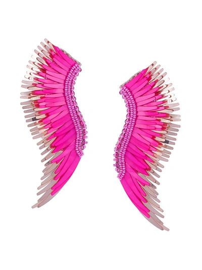 Mignonne Gavigan Madeline Earrings - Pink In Pink & Purple