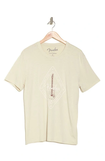 Lucky Brand Fender Graphic T-shirt In Neutral