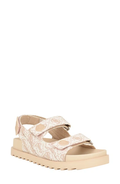 Guess Gallai Slide Sandal In Light Pink 680