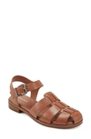 Easy Spirit Gretty Fisherman Sandal In Medium Brown