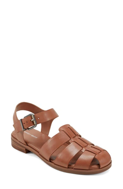 Easy Spirit Gretty Fisherman Sandal In Medium Brown