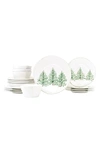 Vietri Lastra Holiday 4-piece Place Setting In Multi