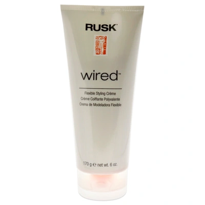 Rusk Wired Flexible Styling Creme By  For Unisex - 6 oz Cream