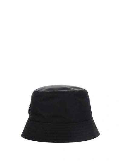 Prada Cappello A Secchiello In Black