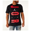 Nike Men's Jordan Air Wordmark T-shirt, Black