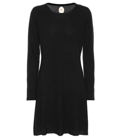 Jardin Des Orangers Wool And Cashmere Sweater Dress In Black