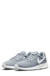 Nike Tanjun Athletic Sneaker In Wolf Grey/white