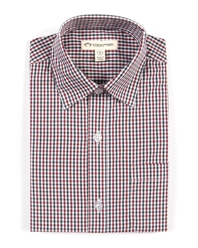 Appaman Standard Gingham Long-sleeve Shirt In Multi