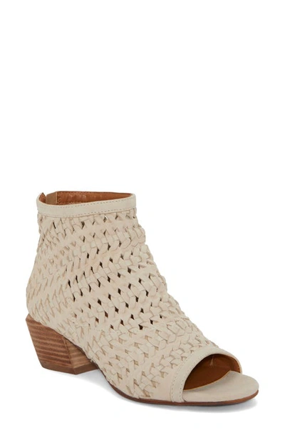 Lucky Brand Mofira Open Toe Bootie In Smoke Grey Dexter