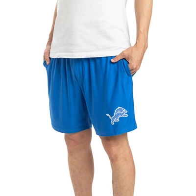 Concepts Sport Blue Detroit Lions Gauge Jam Two-pack Shorts Set