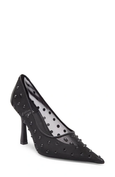 Jeffrey Campbell Genisi Pointed Toe Pump In Black