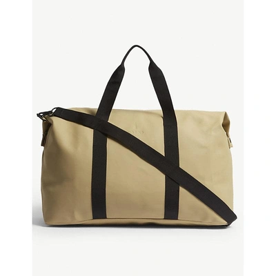 Rains Desert Beige Waterproof Weekend Tote Bag