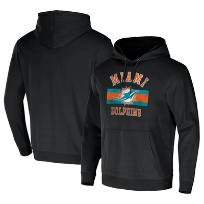 Nfl X Darius Rucker Collection By Fanatics  Black Miami Dolphins Pullover Hoodie