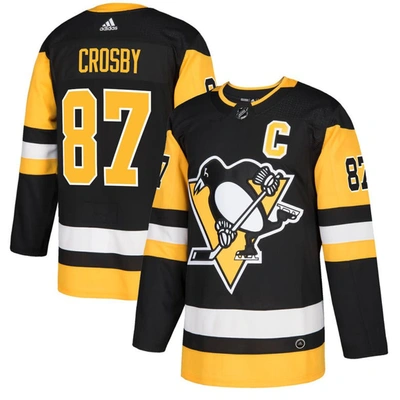 Adidas Originals Adidas Sidney Crosby Black Pittsburgh Penguins Authentic Player Jersey