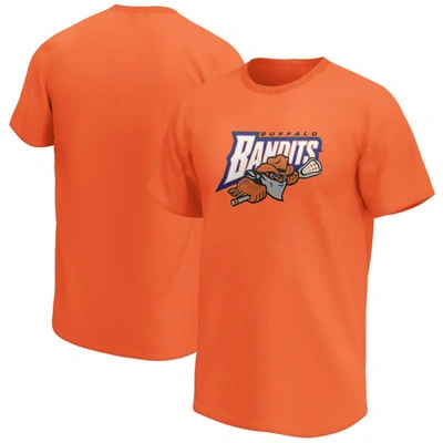 Adpro Sports Orange Buffalo Bandits Primary Logo T-shirt
