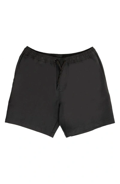 Burnside Hybrid Shorts In Black